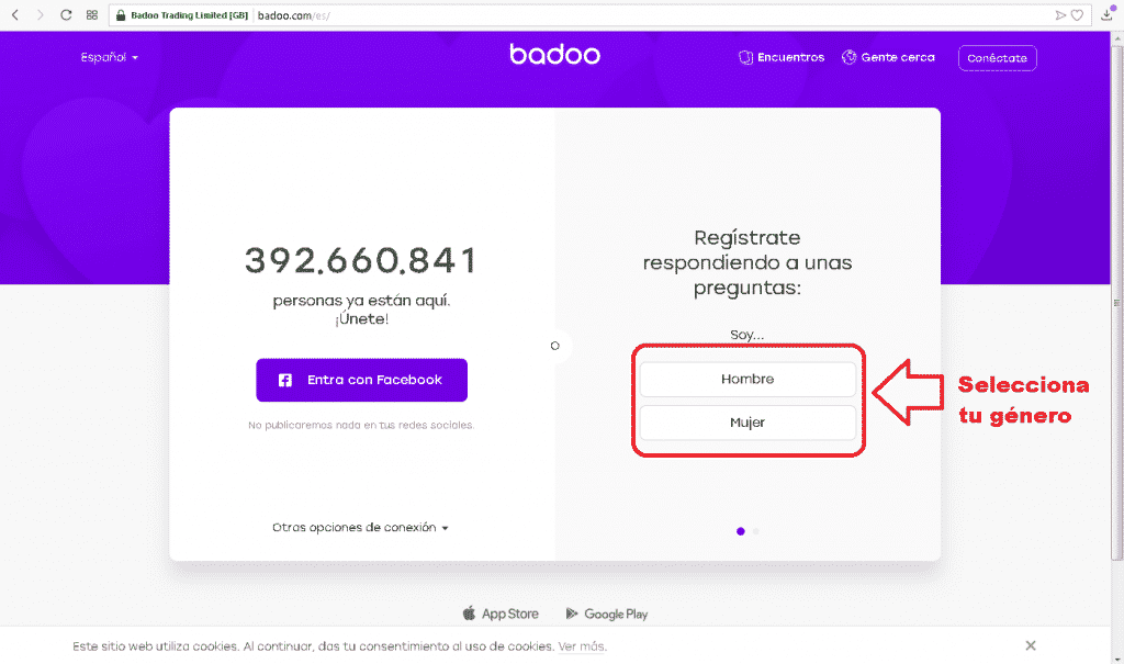 En www badoo español com 