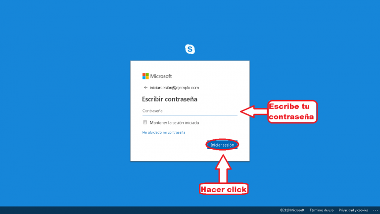 www skype com iniciar sesion