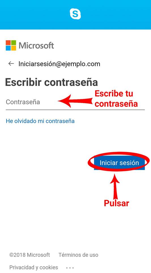 www skype com iniciar sesion